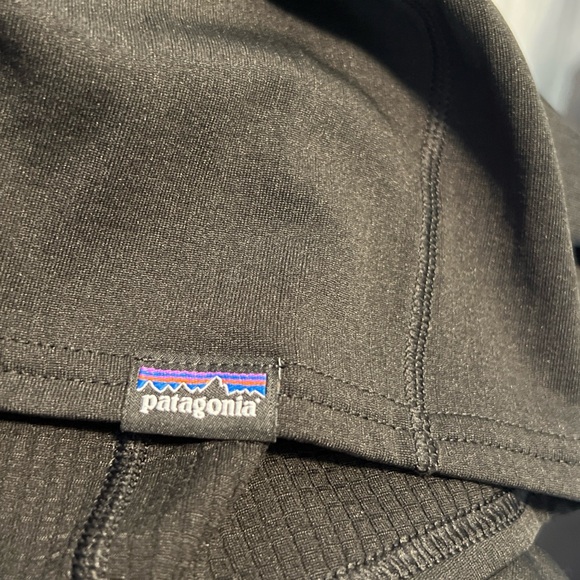 Patagonia Black Capilene Mid Weight Base layer 1/2 zip Pullover XXL - Picture 5 of 7